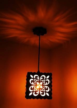 Wooden Pendant Ceiling Hanging Light Lamp