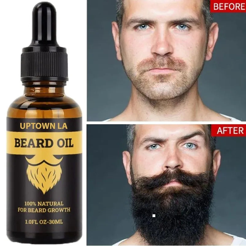 UPTOWN LA Beard Growth Oil for Men