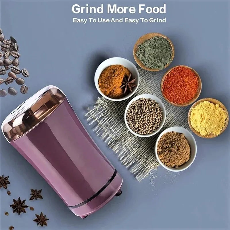 Mini Kitchen Electric Coffee Grinder Cereals Nuts Beans Spices Grains Grinding Machine Multifunctional
